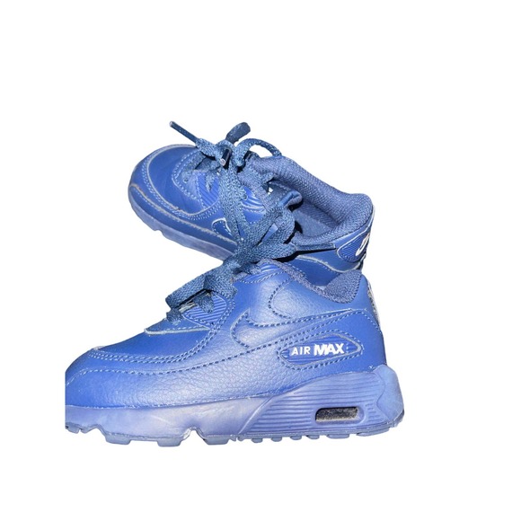 Nike Other - Nike Air Max 90 Boy Blue Toddler Shoe ls size 7c